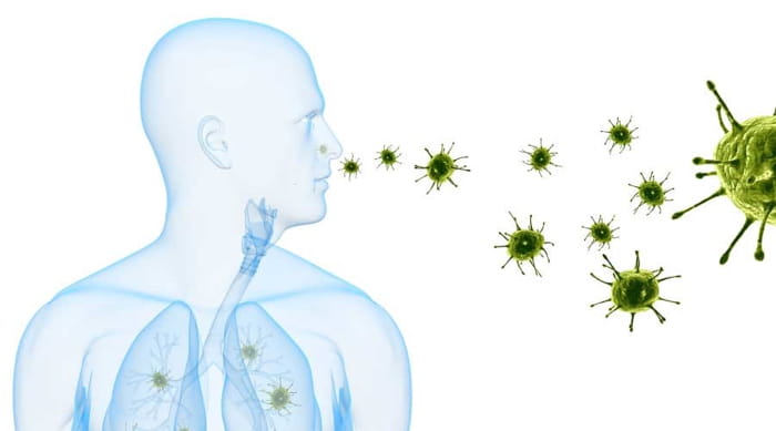 ورود باکتری تنفسی از عوامل ایجاد عفونت در دستگاه تنفسی تحتانی