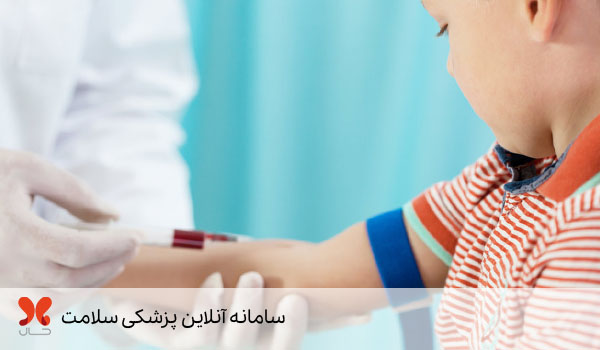 آزمایش قند خون کودک