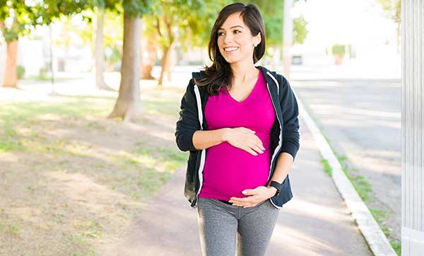 پیاده روی در هفته دهم بارداری