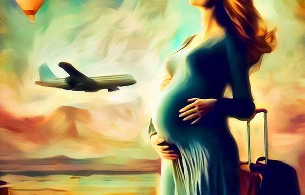 سفر در دوران بارداری